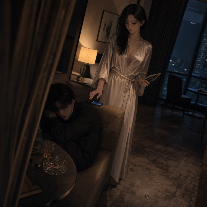 婚禮前夜我一個人住酒店，凌晨一點有人敲門。開了門是他弟，滿身酒氣靠在門框上說"我來搶親"。