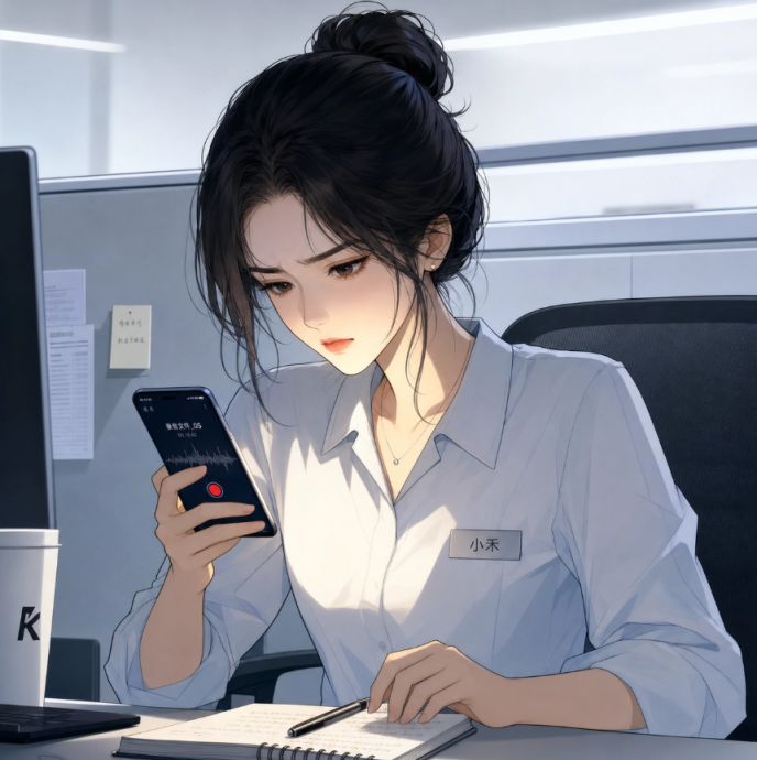 同事把我的業績寫成自己的，還在群裡說謝謝我幫忙。我回：“不謝，錄音我存著呢。”
